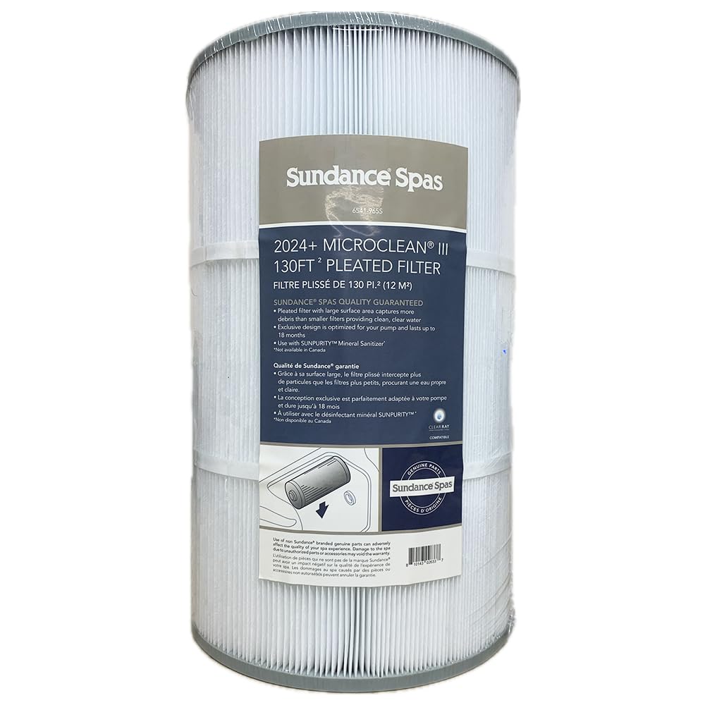 Amazon.com: Sundance Spas MicroClean® III 130FT² Pleated Filter